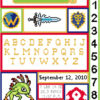 World of Warcraft Baby Birth Record Cross Stitch Pattern
