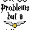 99 Problems Harry Potter Cross Stitch Pattern