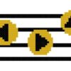 Epona's Song Cross Stitch Pattern