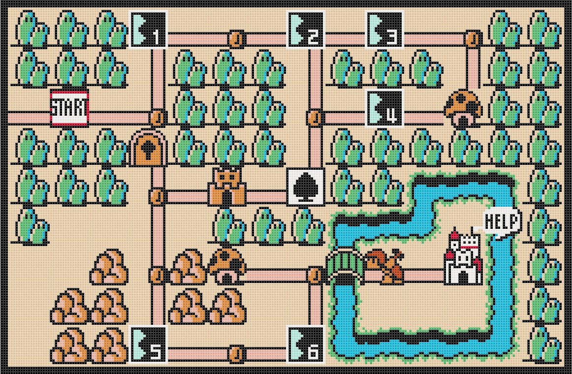 Super Mario Bros. 3 - Maps  Mario bros, Super mario, Super mario bros games