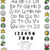 Toad Birth Record Cross Stitch Pattern