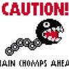 chain chomp cross stitch
