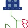 Doctor & Rose Cross Stitch Pattern - Image 3