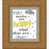 Gray Skies Cross Stitch Pattern - Image 5