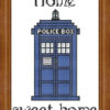 Home Sweet Home TARDIS Cross Stitch Pattern - Image 4