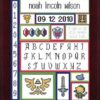 Link Baby Birth Record Cross Stitch Pattern - Image 4