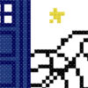 TARDIS & Dalek Baby Birth Record Cross Stitch Pattern - Image 2