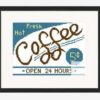 Vintage Coffee Shop Sign Cross Stitch Pattern - Image 5