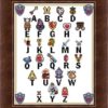 Zelda Alphabet Sampler Cross Stitch Pattern - Image 5